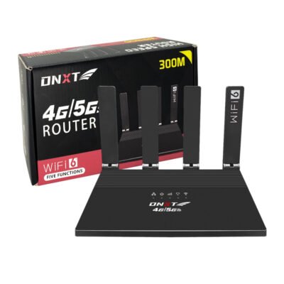4 Antenna 4G/5G Router – Inbuilt Battery